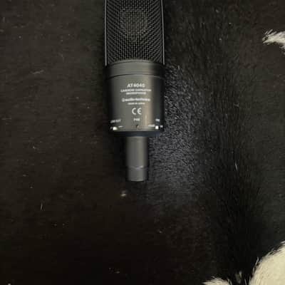 Audio-Technica AT4040 Large Diaphragm Cardioid Condenser Microphone 2010s - Black image 4