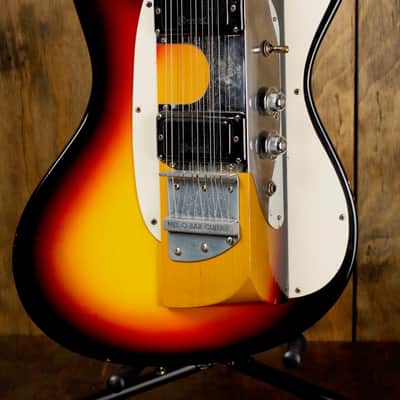 Mosrite Melobar 10 String 1967-1969 3-Color Sunburst image 3