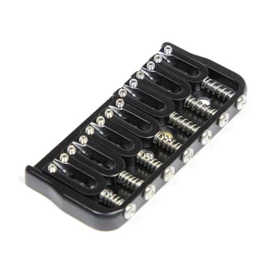 Genuine Hipshot Fixed Bridge 7 String Black 41070B 0.125 Floor - Auth Dealer image 2