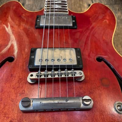 1964 Gibson ES-335 TDC in Cherry finish with hard shell case image 13