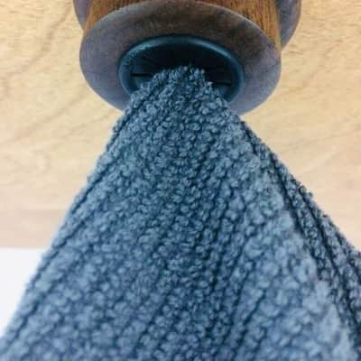 Ergonomics Design - Solid Walnut Towel Gripper with Adhesive back-Walnut image 2