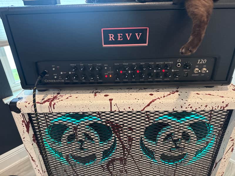 REVV Generator 120 MKIII 4-Channel 120-Watt Guitar Amp Head 2020 - Present - Black image 1