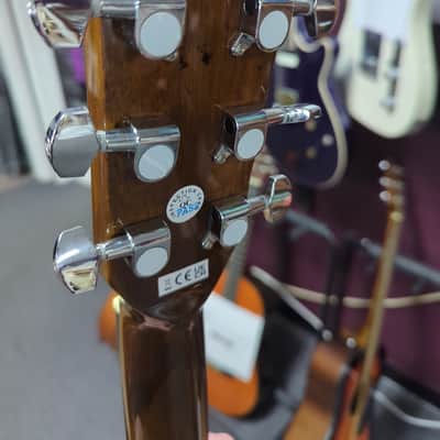 Fender CC60S Concert Acoustic Guitar - Red burst image 5