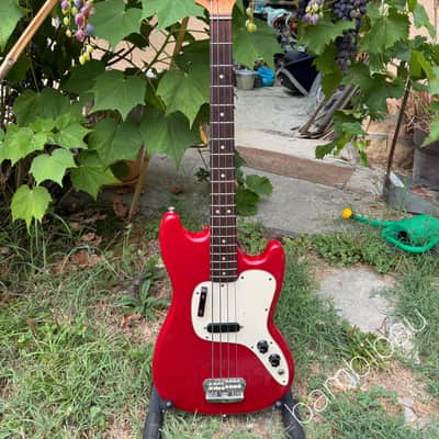 1975 Fender Musicmaster Bass - Dakota Red - OHSC image 20