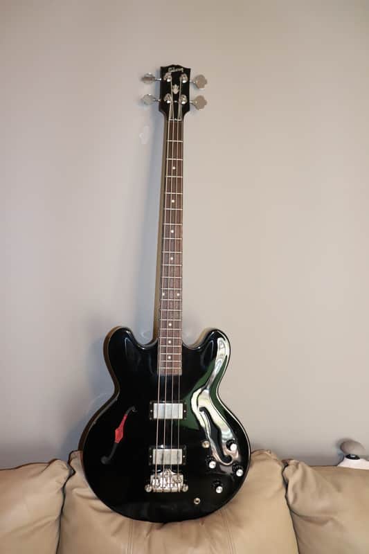 Gibson ES-335 Ebony Bass 2013 image 1