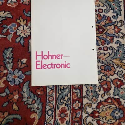Hohner VAV 100 Schematics/Service Manual/Service Notes image 3
