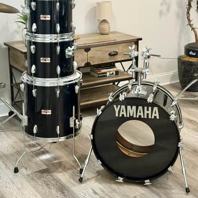 Yamaha 8000 tour custom 22/16/13/12 80s - black image 5
