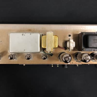 1963 Fender Tremolux Amp Head Only (Blackface AA763) Owned by Ian D'Sa of Billy Talent image 3
