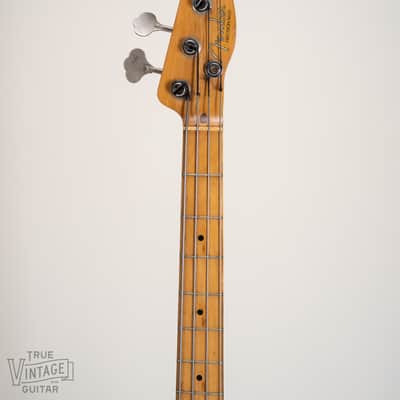 1957 Fender Precision Bass with Maple Fretboard Sunburst image 6