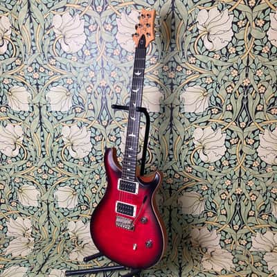 Paul Reed Smith CE-24 Satin Nitro Scarlet Sunburst 2017 image 2