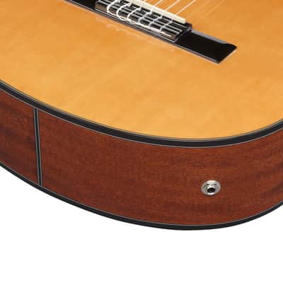 Ibanez GA Series GA6CE Classical Cutaway Acoustic-Electric Guitar - Natural (GA6CE) image 7