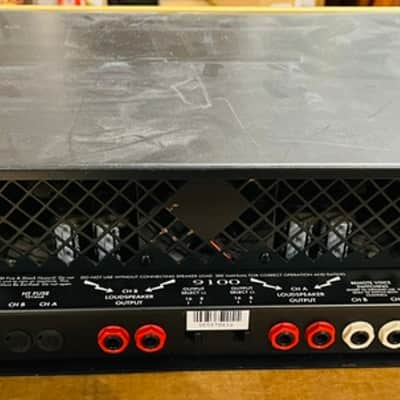 Marshall 9100 Dual MonoBloc Amplifier 1995-2000 - Nero/Oro image 4