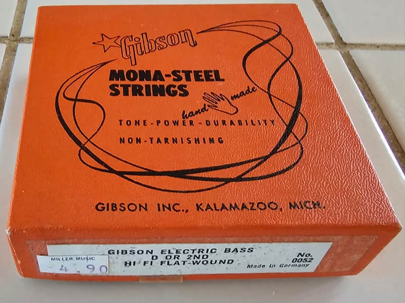 Gibson Mono-Steel Bass Strings 60's #1 image 1