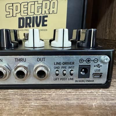 TC Electronic SpectraDrive Bass Preamp With Box 2018 - Present - Black image 4