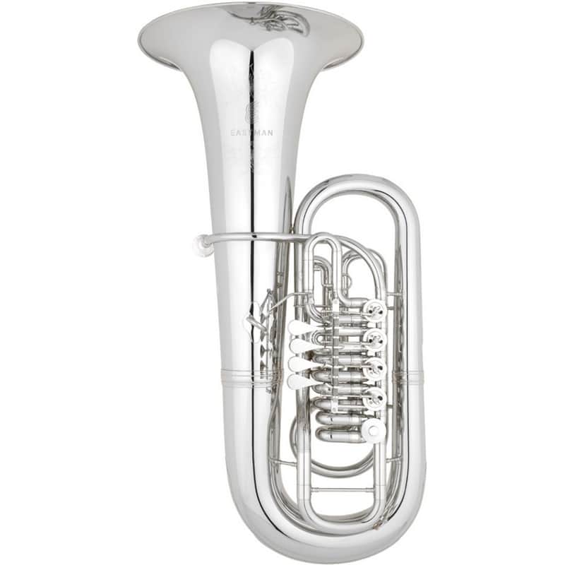 Eastman EBF865 F Tuba, 5 Rotary valves, .708-.826″ Bore, 16.5″ Bell, Lacquer image 1