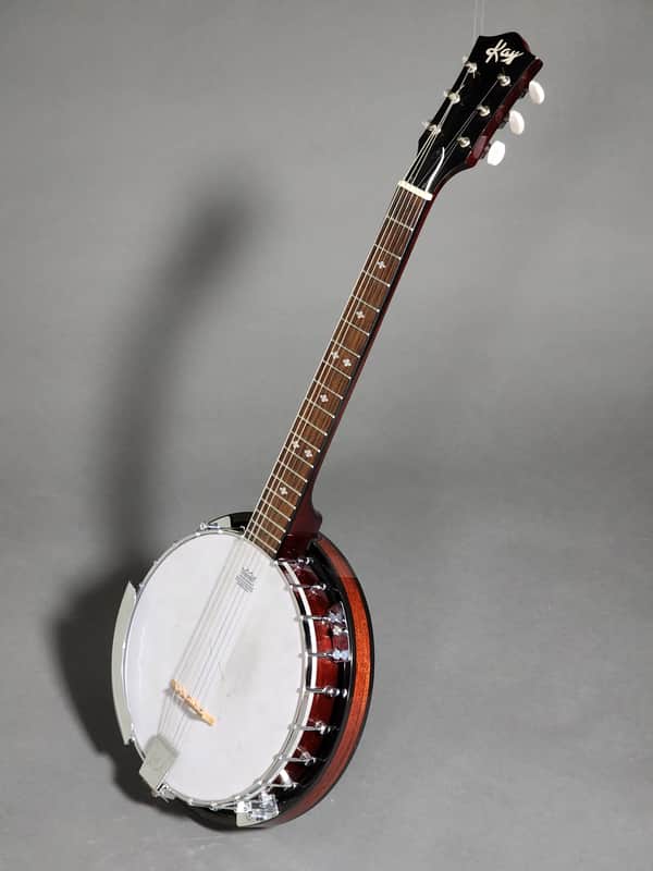 Kay Guitar-Banjo with Resonator 2010's - Sunburst image 1