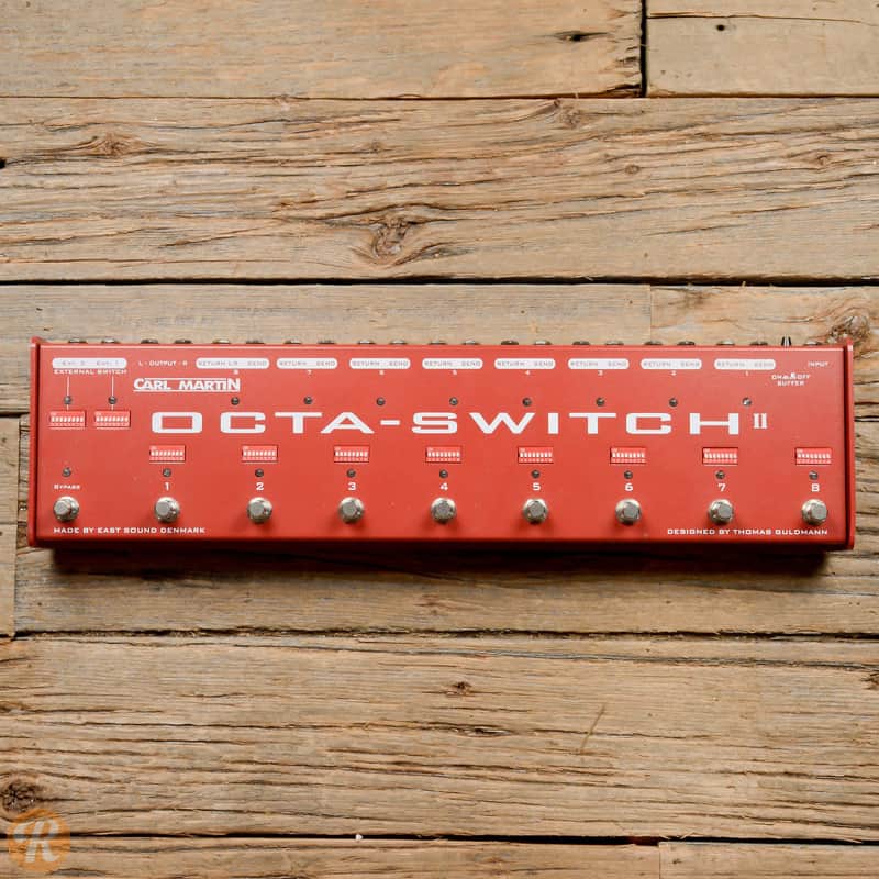 Carl Martin Octa-Switch II Effects Switching Pedal | Reverb