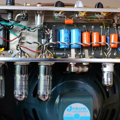 BLUE RIDGE VACUUM TUBE WORKS CUSTOM 5E3 DELUXE Mid 20'S - Laquered Tweed image 11