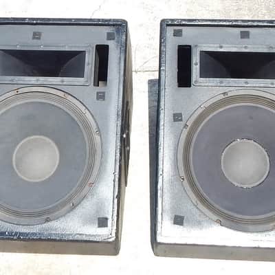 Klipsch KSM-1 vintage 15" 2 way floor monotors with phenolic diaphragms image 1