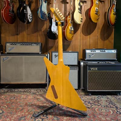 Gibson Custom Shop '58 Korina Explorer Reissue 2021 - Natural with Black Pickguard image 10