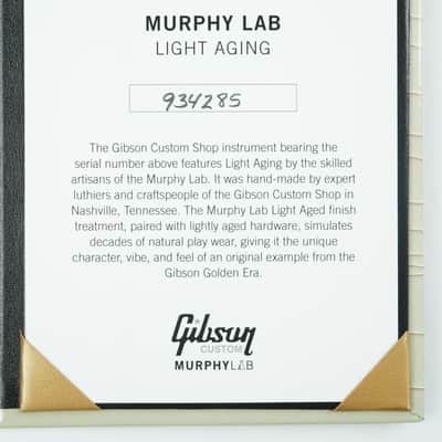 Gibson Custom Shop M2M Les Paul 1959 Murphy Lab Light Aged Ice Tea Burst 2025 image 13
