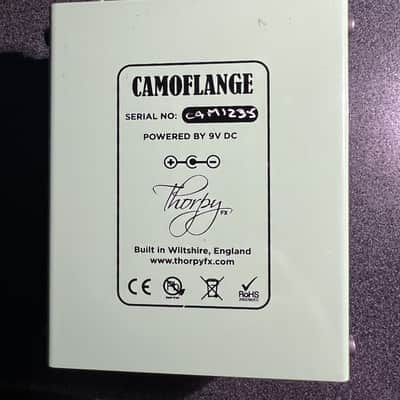 ThorpyFX Camoflange Flanger 2019 - Silver and Seafoam image 2