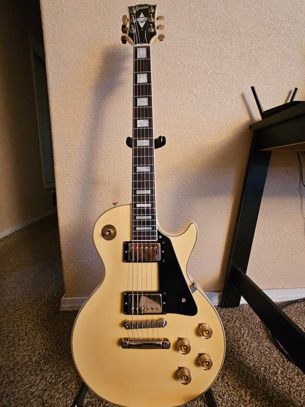 Greco Les Paul Custom Mint Collection RR55 1984 Randy Rhoads - Aged Alpine White image 1