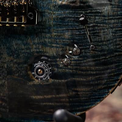 PRS Mango Limited Edition (1 0f 200) Special Semi-Hollow Body Electric Guitar - Faded Whale Blue with Hardshell Case image 11