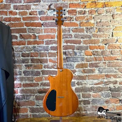 Forbus M-Series Single Cut Electric Guitar w/HSC (2000s - Natural Lacewood) image 5