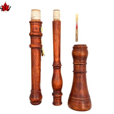 Professional German Baroque style Oboe A-415HZ, Hard maple wood oboe image 1