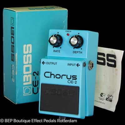 Boss CE-2 Chorus 1987 Japan s/n 838510 as used by Josh Klinghoffer, Johnny Marr, Jimmy Page image 1