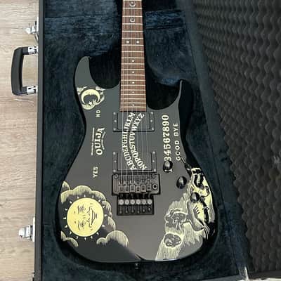ESP KH-2 Ouija Kirk Hammett Signature 1990's - Black with Ouija Graphic image 1