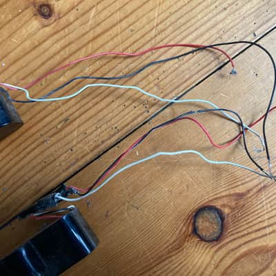 1970s Vintage Columbus Japanese Jazz Bass Guitar Pickups image 6