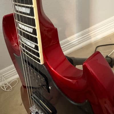 Listing Title Gibson SG Standard 2008 Ebony Fretboard Wolfetone pickups - Metallic Red- ROBOT CONVERSION image 4