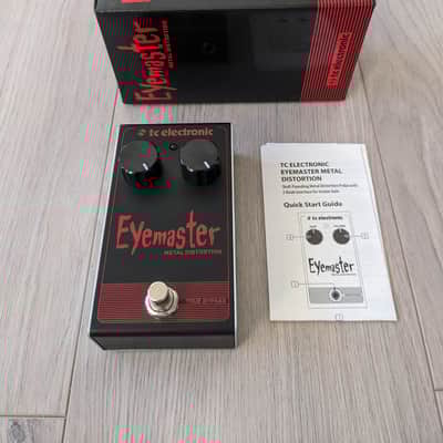 Reverb.com listing, price, conditions, and images for tc-electronic-eyemaster-metal-distortion