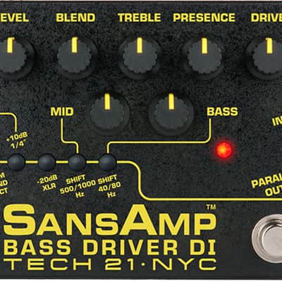 Tech 21 SansAmp Bass Driver V2 Preamp / D.I. image 1