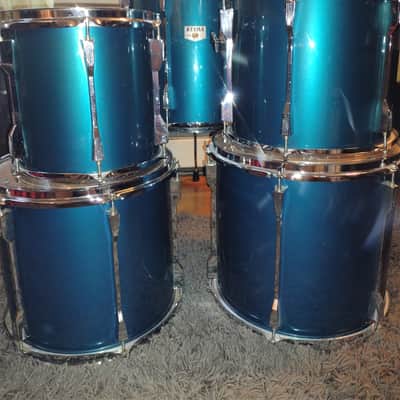 Tama Rockstar DX 6-Piece Drum Set in Ocean Blue. image 7