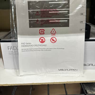 Lab Gruppen FAD2402 2-Channel Power Amplifier – High Power Install Series Amp - Excellent Condition image 3