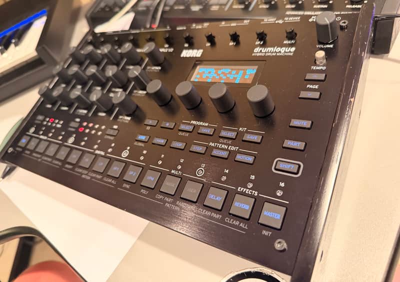 Korg Drumlogue Hybrid Drum Machine w/ 3rd party bank image 1