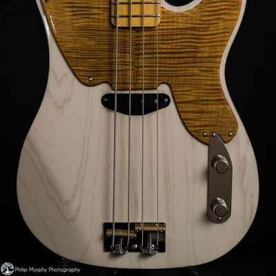 Customized Transparent Milk White '51 Telecaster Bass w/ Jason Lollar!!! image 1