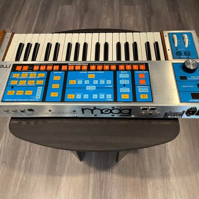 Immagine Moog Source Monophonic Analog Synthesizer with Patch Memory 1981 - 1985 - Blue - 6