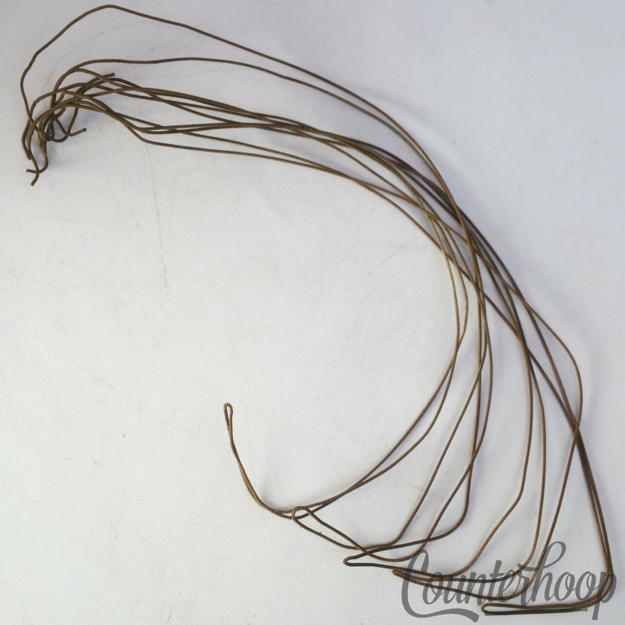 Ludwig 14" 10-Strand Snare Drum Coiled Metal over Cloth Wires USA Vintage 20s* — main photograph