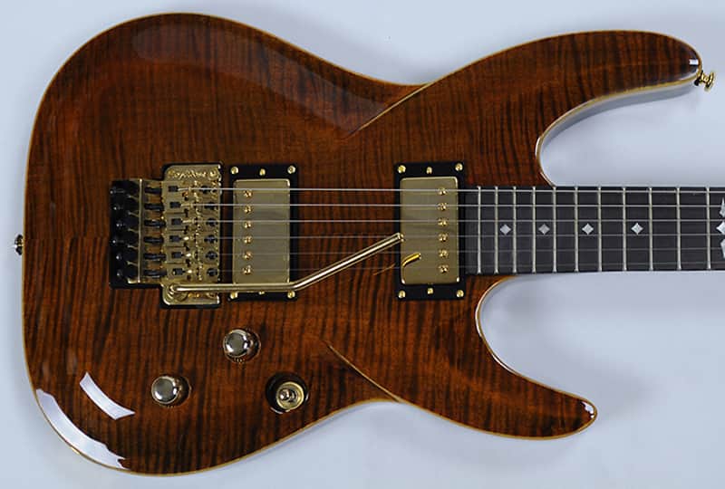 DBZ Barchetta FM-FR Electric Guitar in Tiger Eye! Dean. B. | Reverb