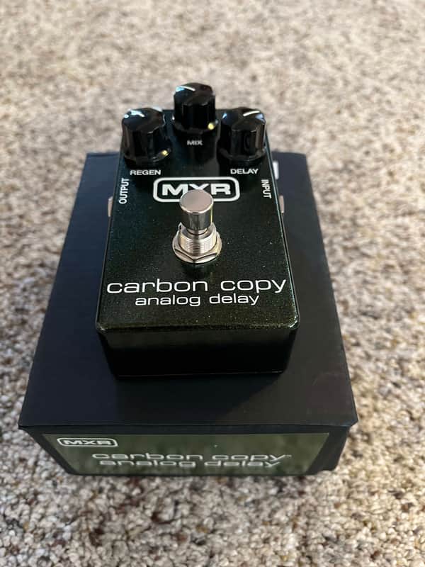 MXR Carbon Copy analog delay pedal 2021 image 1