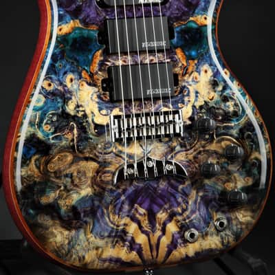 Alembic Further 6 - Buckeye Burl - Resin Top image 5
