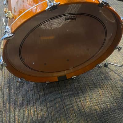 Yamaha 50th Anniversary Hybrid Maple Shell Pack - Curly Maple Antique Natural image 4