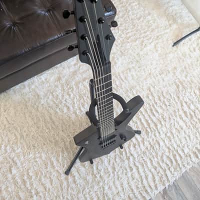 Ibanez ICTB721-BKF Iceman Iron Label 2021 - Present - Black Flat image 3