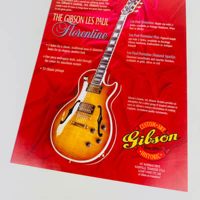 Gibson Custom, Art & Historic Flyer Packet 1996 image 10