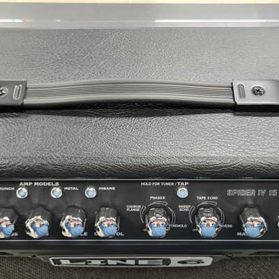 Line 6 Spider IV 15 15-Watt 1x8" Digital Modeling Guitar Practice Amp 2009 - 2016 - Black image 6