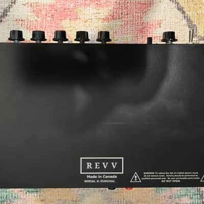 REVV G20 2-Channel 20-Watt Guitar Amp Head with Reactive Load and Virtual Cabinets 2020 - 2021 - Black image 4